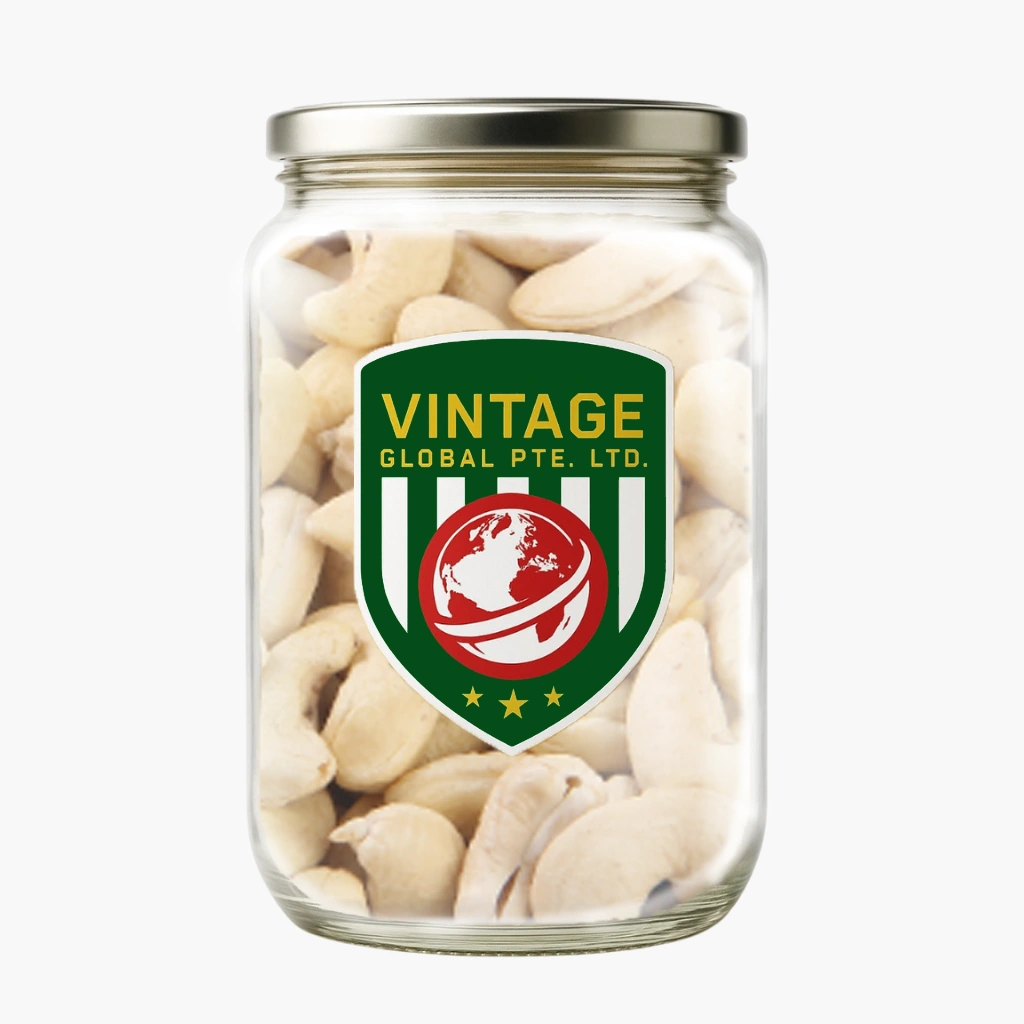 White Whole Cashews W-450